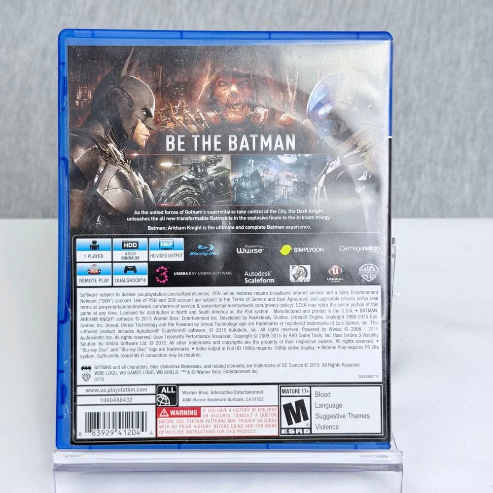 Warner Bros. Games batman arkham